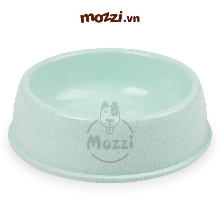Chén ăn đơn tròn đậu nành cho chó mèo