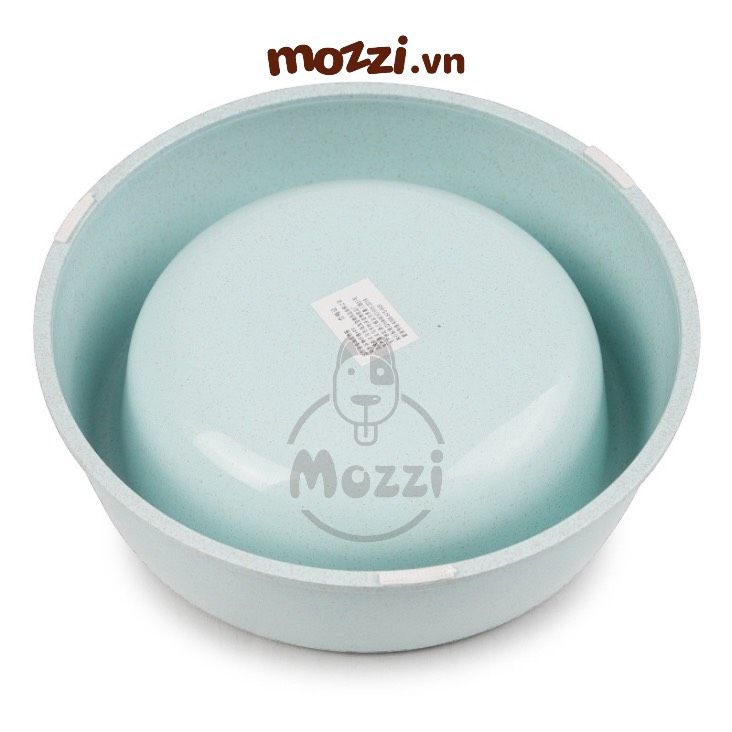 Chén ăn đơn tròn đậu nành cho chó mèo