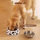  Chén ăn inox cao cấp tháo rời cho chó mèo 