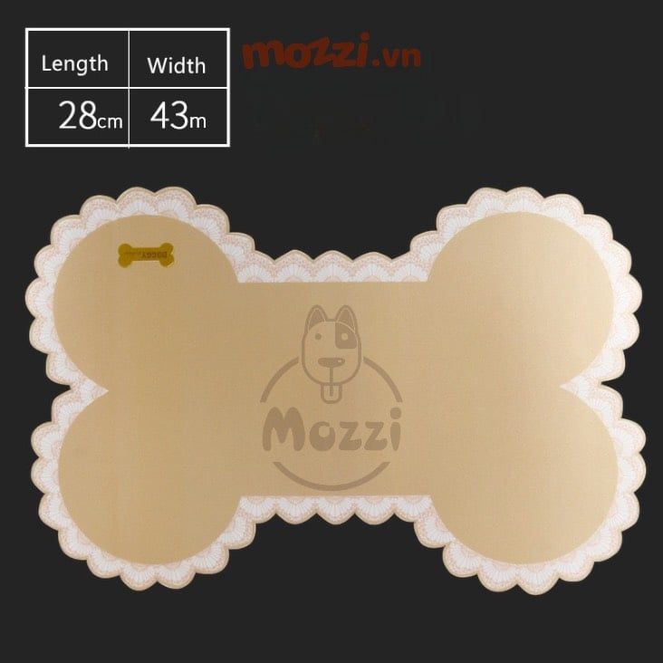 Tấm lót chén ăn cho chó mèo