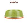 Chén ăn đơn sợi tre hình tròn cho chó mèo
