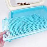  Khay vệ sinh cho chó Hipi có sẵn trụ, tường lẻ 