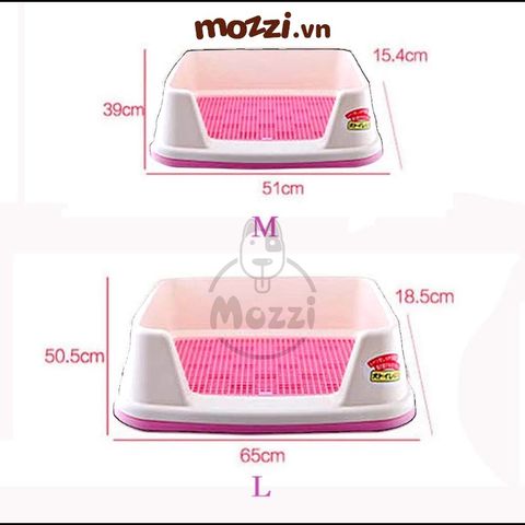  Iris Khay vệ sinh có thành ngăn cao cho chó 