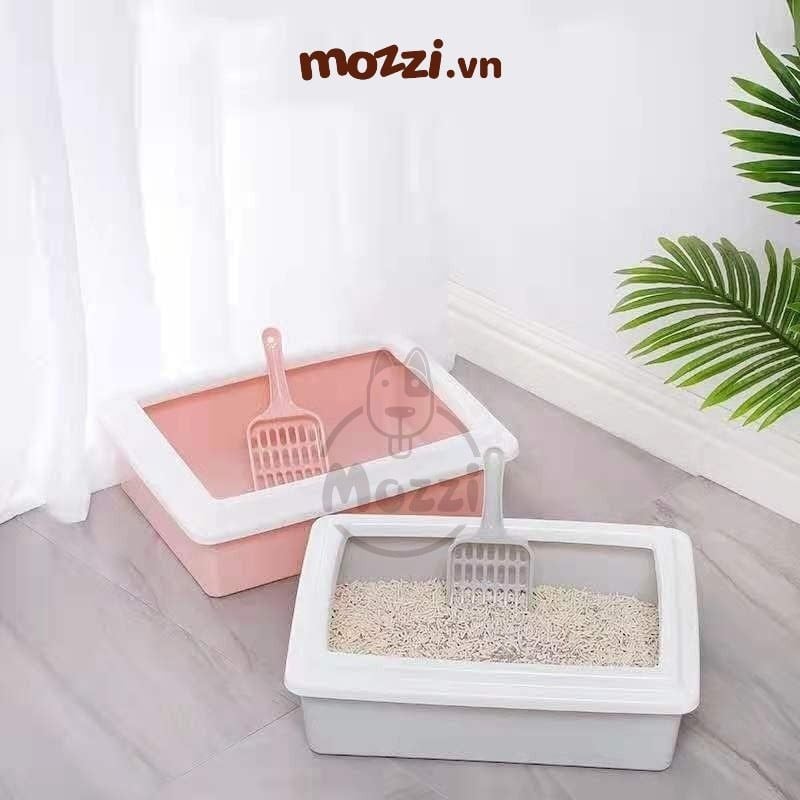 Khay cát vệ sinh cho mèo hình chữ nhật 39x29cm