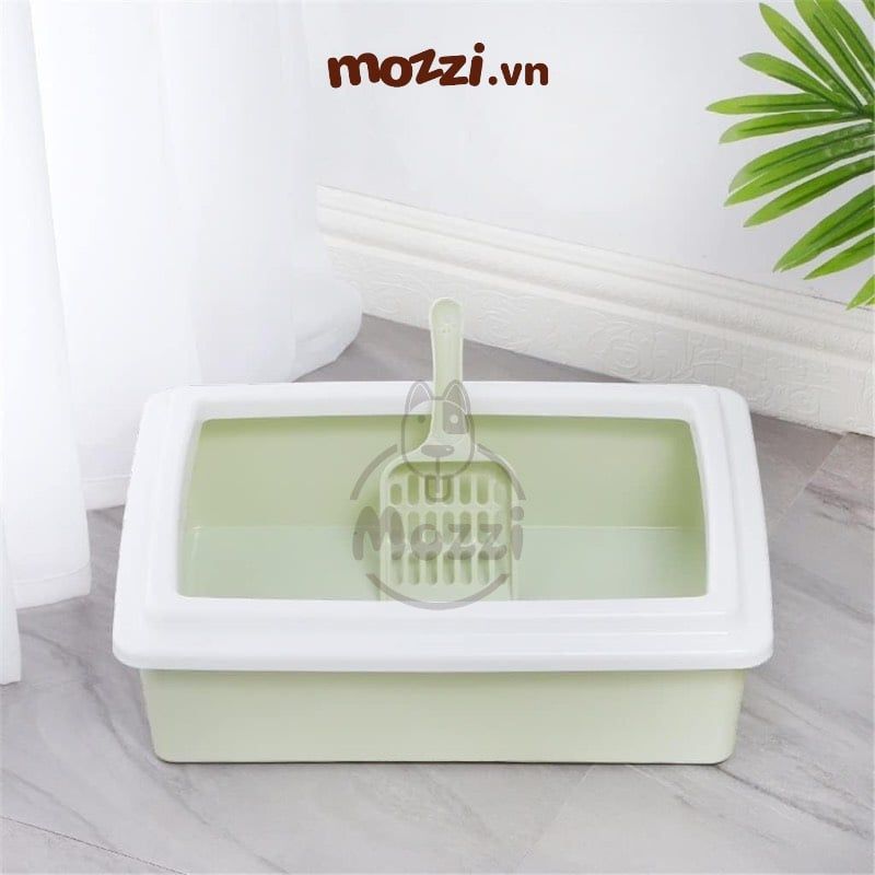 Khay cát vệ sinh cho mèo hình chữ nhật 39x29cm