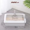 Khay cát vệ sinh cho mèo hình chữ nhật 39x29cm