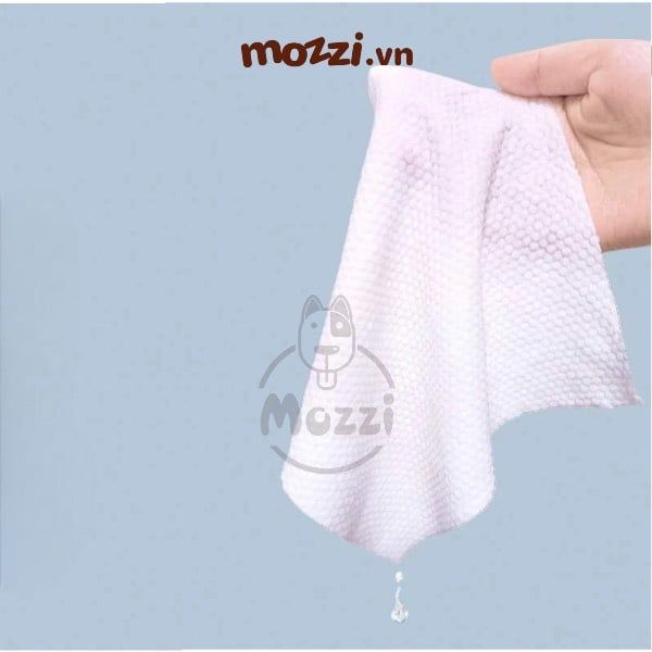 Khăn ướt cho chó mèo Kháng khuẩn trắng Absorb Antibacterial Absolute