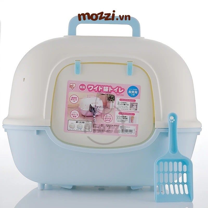 Khay cát vệ sinh cho mèo Iris Nhật Bản nhà khép kín