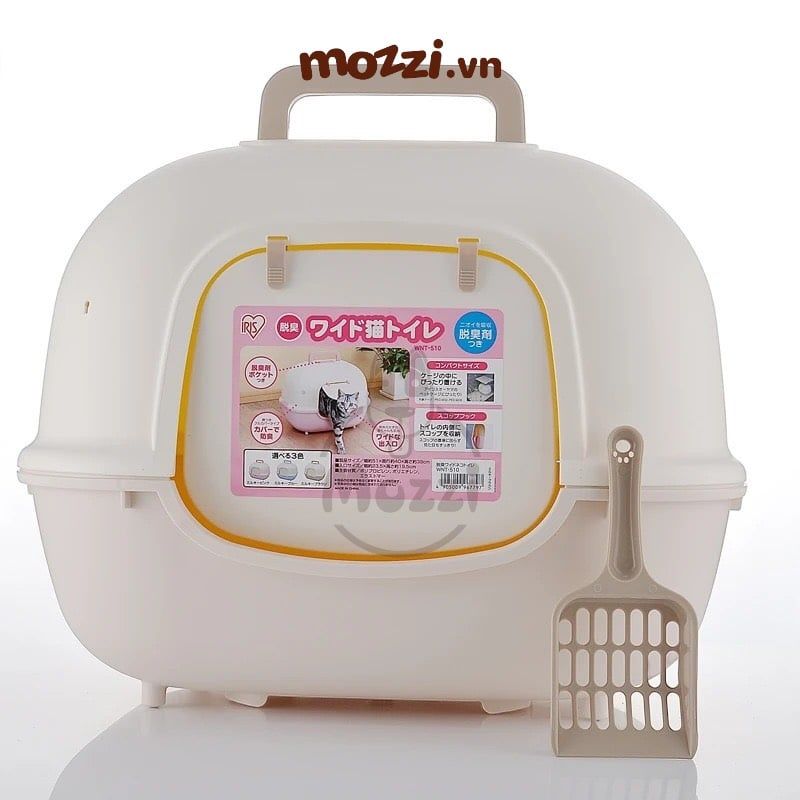 Khay cát vệ sinh cho mèo Iris Nhật Bản nhà khép kín