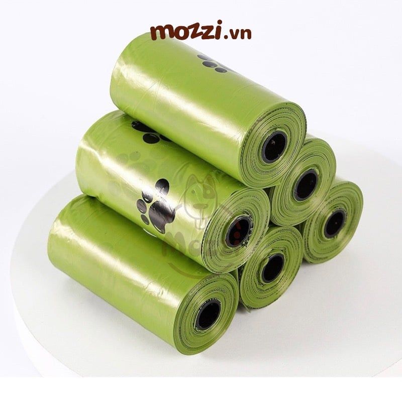 Set 8 cuộn túi vệ sinh tự phân hủy