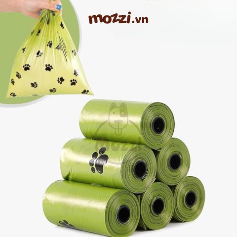  Set 8 cuộn túi vệ sinh tự phân hủy 