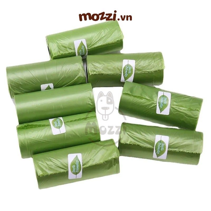 Set 8 cuộn túi vệ sinh tự phân hủy