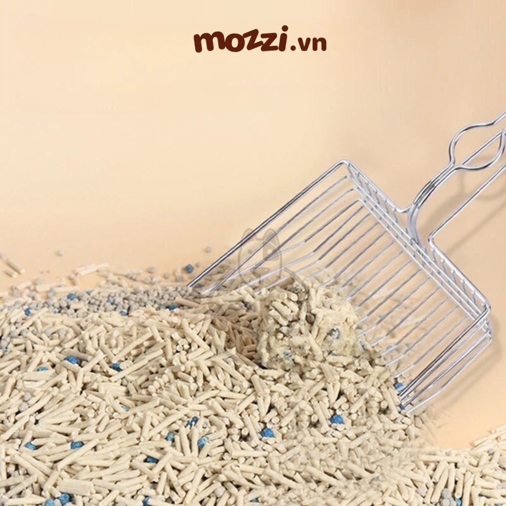 Xẻng inox xúc cát vệ sinh cho mèo
