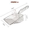 Xẻng inox xúc cát vệ sinh cho mèo
