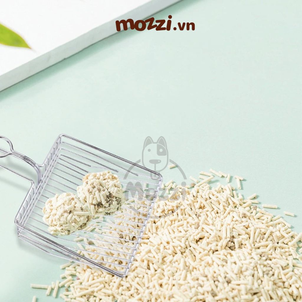 Xẻng inox xúc cát vệ sinh cho mèo