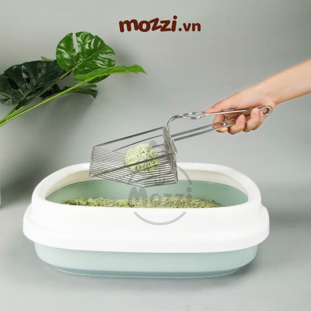 Xẻng inox xúc cát vệ sinh cho mèo