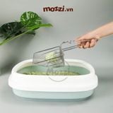  Xẻng inox xúc cát vệ sinh cho mèo 