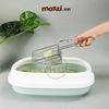 Xẻng inox xúc cát vệ sinh cho mèo