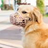 Rọ mõm nhựa lưới đan cho chó