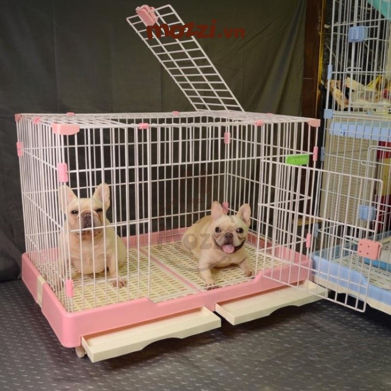 Chuồng di động có khay lót sàn