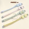 Vòng cổ cho chó mèo Nơ cotton pastel DoHa 3-7kg