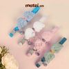 Vòng cổ cho chó mèo Doha Cánh nhung thiên thần pastel 3-7kg