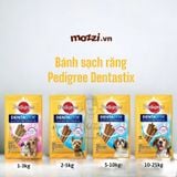  Snack cho chó Xương gặm sạch răng Dentastix Pedigree 