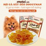  Snack cho chó Thịt gà sấy dẻo Doggyman (thanh gà sợi gà gan gà mề gà) 