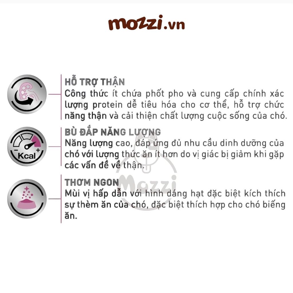 [2kg] Thức ăn hạt Royal Canin Renal Canine Hỗ trợ chức năng thận cho chó