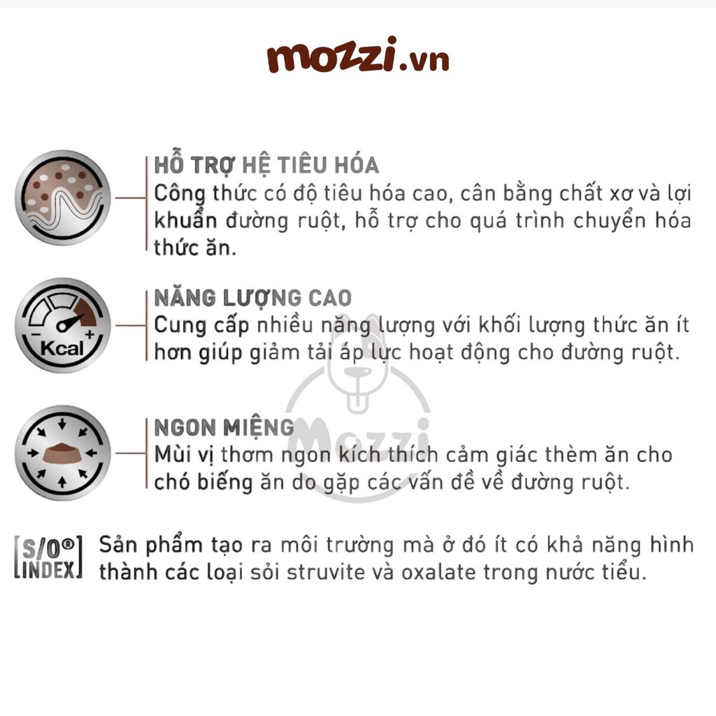 [400g - 2kg] Thức ăn hạt Royal Canin Gastrointestinal Hỗ trợ tiêu hoá cho mèo lớn và mèo con