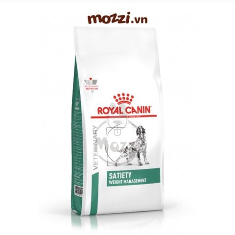 Thức ăn hạt Royal Canin Satiety và Pate Kiểm soát cân nặng cho chó thừa cân [1.5kg]