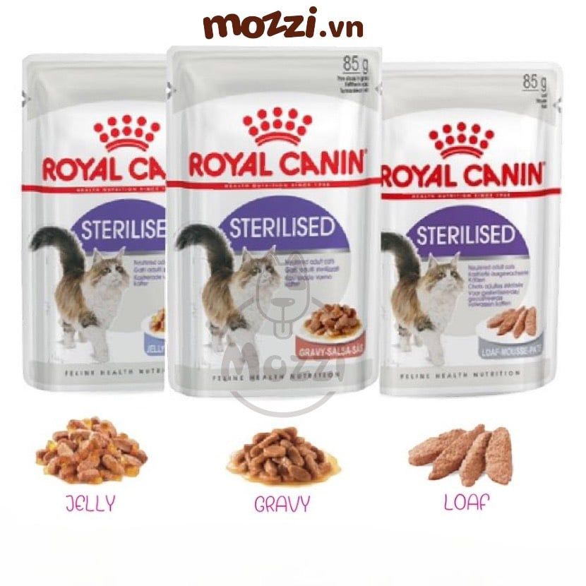 Pate cho mèo Triệt sản Sterilised Royal Canin
