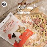  Snack cho chó Bánh bích quy hỗn hợp Bowwow 220gr 