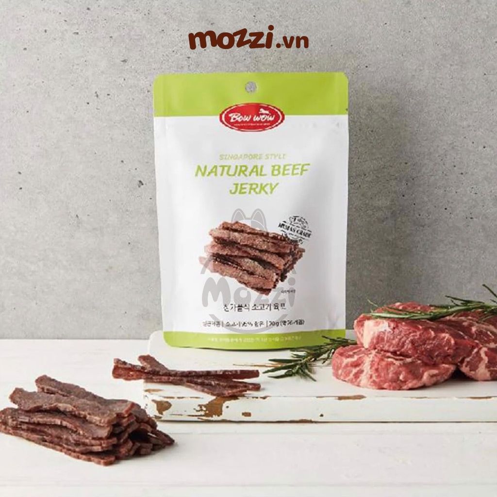 Bowwow Thịt ức sấy khô 70gr cho chó mèo