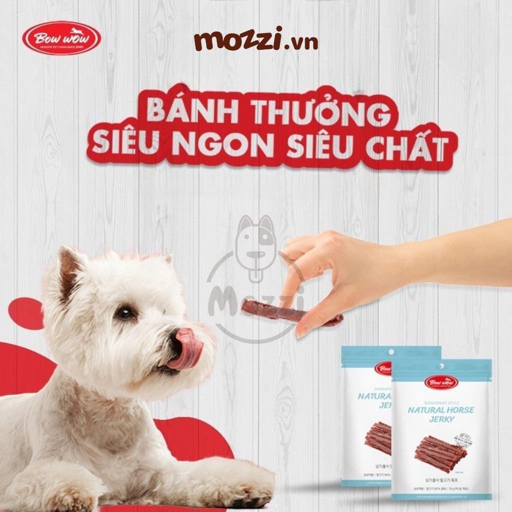 Bowwow Thịt ức sấy khô 70gr cho chó mèo