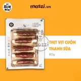  Bowwow Thịt cuộn thanh sữa 80gr cho chó 