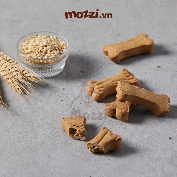 Snack cho chó Bánh cookies yến mạch Bowwow 200gr