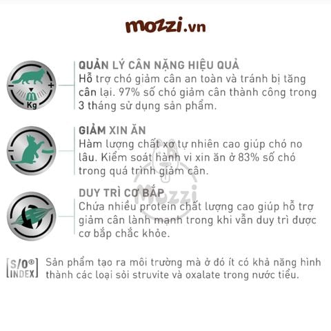 Thức ăn hạt Royal Canin Satiety Kiểm soát cân nặng cho mèo thừa cân [1.5kg]