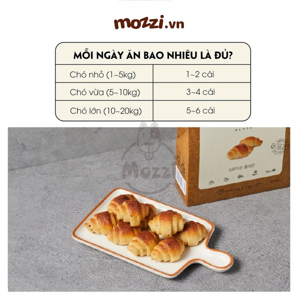 Snack cho chó Bánh sừng Bowwow 100gr