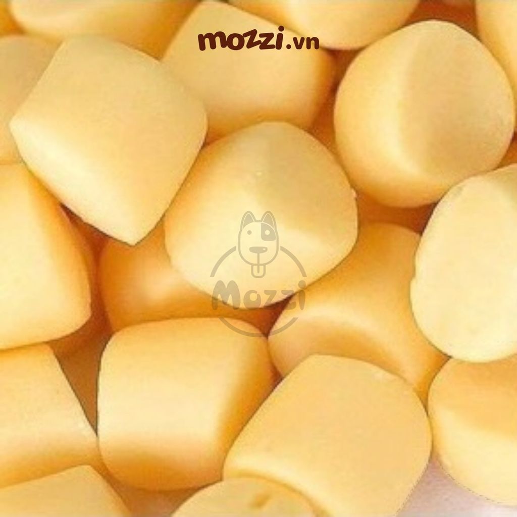 Snack cho chó Phô mai viên Bowwow (phô mai cừu cà rốt cuộn gà cá hồi)