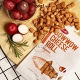  Snack cho chó Phô mai viên Bowwow (phô mai cừu cà rốt cuộn gà cá hồi) 