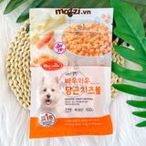  Snack cho chó Phô mai viên Bowwow (phô mai cừu cà rốt cuộn gà cá hồi) 