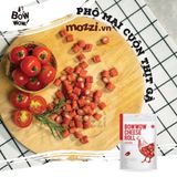  Bowwow Phô mai cuộn thịt gà 120gr cho chó mèo 