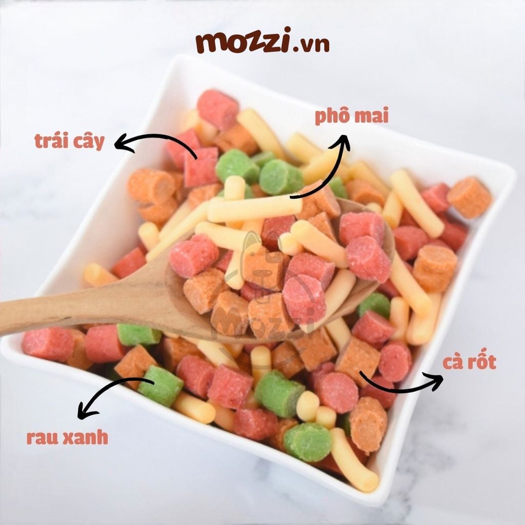Snack cho chó Sandwich Snack hỗn hợp Bowwow