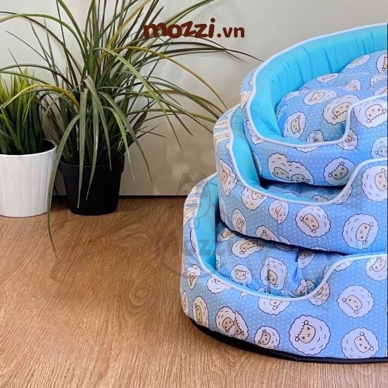 Nệm Thảm cho chó mèo Thái Lan họa tiết nhiều màu [Giao màu ngẫu nhiên]