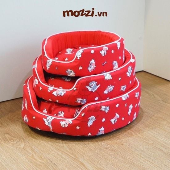 Nệm Thảm cho chó mèo Thái Lan họa tiết nhiều màu [Giao màu ngẫu nhiên]