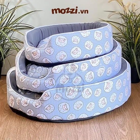 Nệm Thảm cho chó mèo Thái Lan họa tiết nhiều màu [Giao màu ngẫu nhiên]