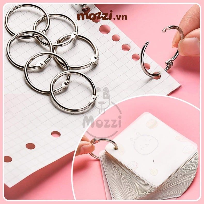 Khoen móc thẻ tên - đóng gáy sổ (Lòng khoen 2cm)