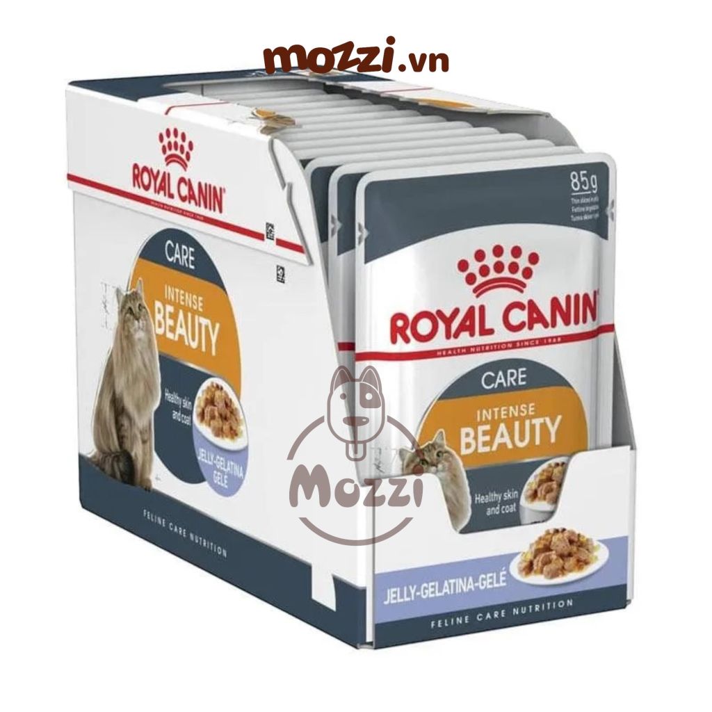 Pate cho mèo Đẹp da lông Hairball Hair&Skin Skin Coat Royal Canin
