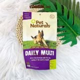  Viên nhai Bổ sung vitamin và khoáng chất Daily Multi Pet Naturals cho chó mèo 